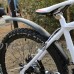 Daxin Mountain Bike Bicycle Black Tire Mudguards Set Front Rear Fenders - B0171HR9TE